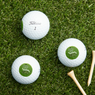 Balles De Golf Funny Golf Ball - Jouer au golf? Ou Juste Marcher