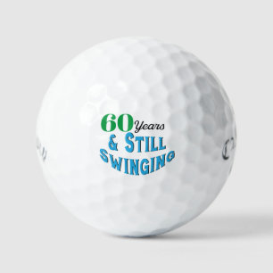 Balles De Golf Funny Golf Balls 60e anniversaire