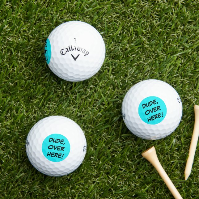 Balles De Golf Funny Golf Balls | Neon (Herbe in situ)