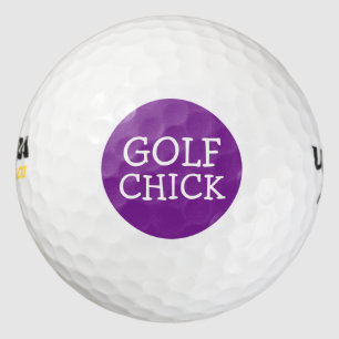 Balles De Golf Funny Golf Chick
