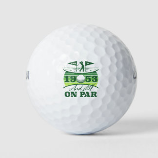 Balles De Golf Funny Golfer 1953 70e anniversaire