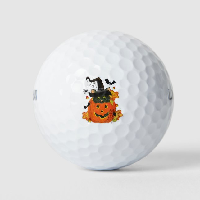 Balles De Golf Funny Halloween (Devant)