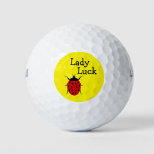 Balles De Golf Funny Ladies Ladybug Thème