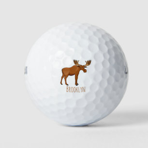 Balles De Golf Funny moose