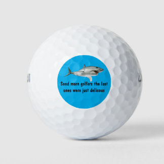 Balles De Golf Funny Shark Thème Novelty Golf Balls