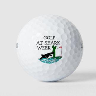 Balles de golf Funny Shark Week