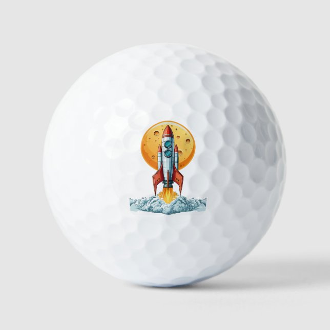 Balles De Golf fusée (Recto)