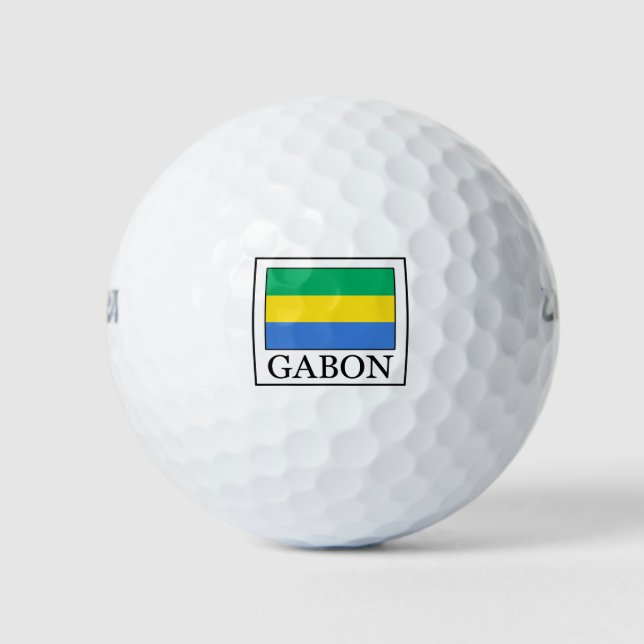 Balles De Golf Gabon (Devant)