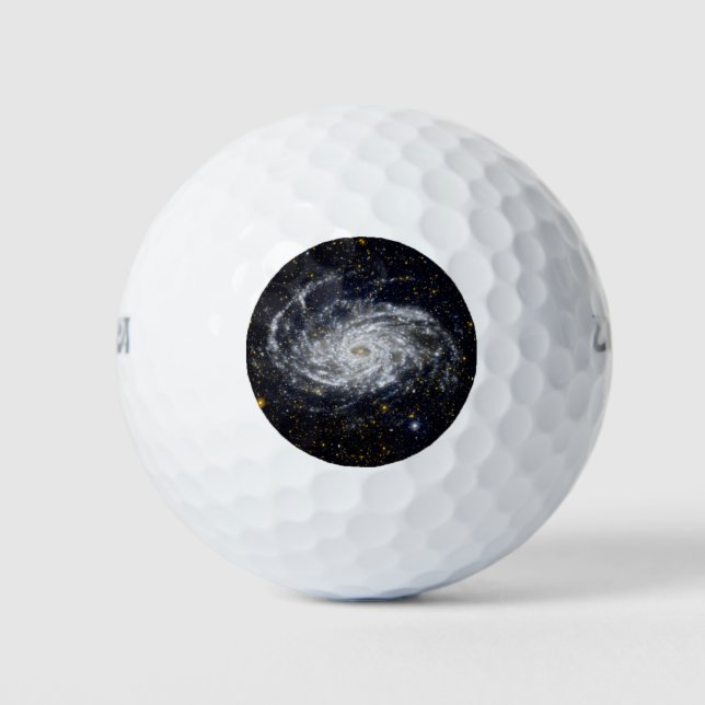 Balles De Golf Galaxie spirale (Devant)