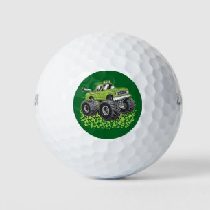 Balles De Golf Garçon Saint-Patrick Bébé Camion Monstre Chanceux