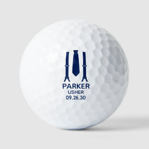 Balles De Golf Garde bleu noeud papillon