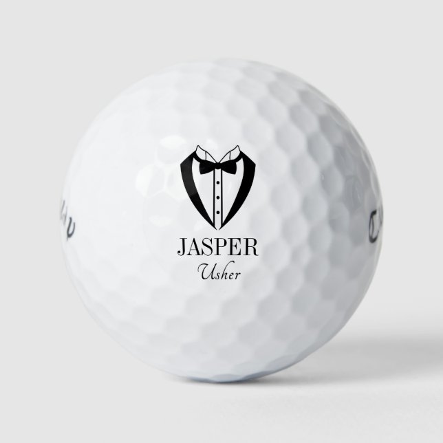 Balles De Golf Garde en smoking (Devant)