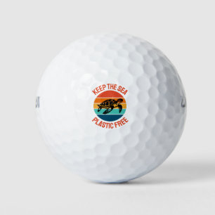 Balles De Golf Garder la tortue libre en plastique de la mer