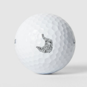 Balles De Golf Gastroentérologie vintage - cadeau gastroentérolog