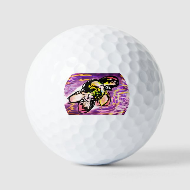 Balles De Golf Gemme de tortue (Recto)