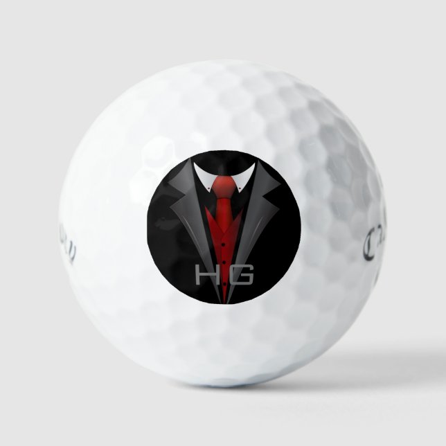 Balles De Golf Gentleman Golfer (Recto)