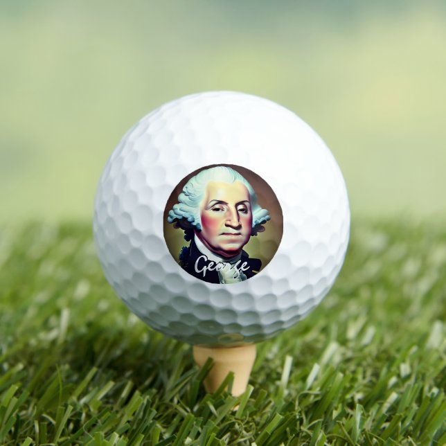 Balles De Golf George Washington (T-shirt Insitu)