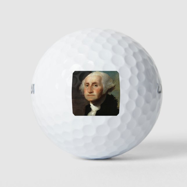 Balles De Golf George Washington Président (Devant)