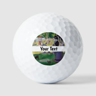 Balles De Golf Georges Seurat - Un dimanche sur La Grande Jatte