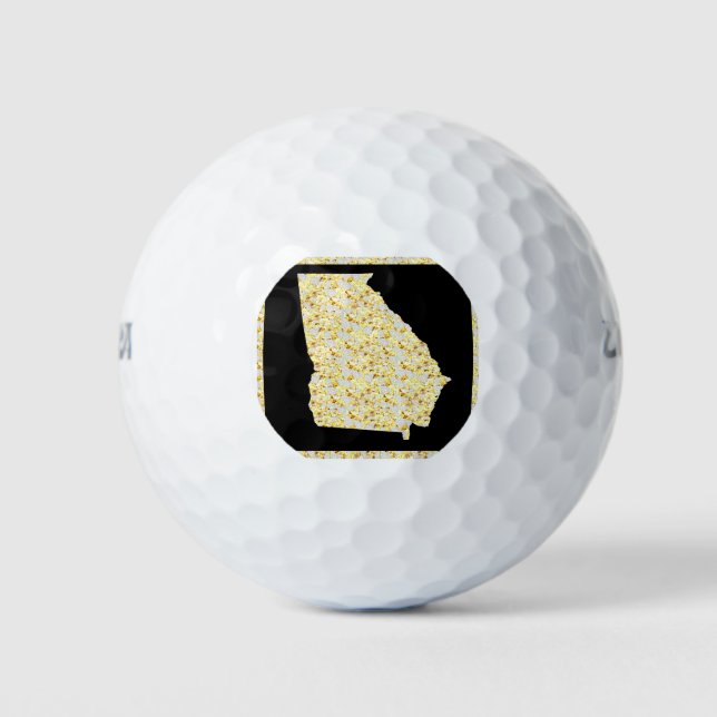BALLES DE GOLF GÉORGIE (Devant)