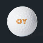 Balles De Golf Gift Juif-Sports-Golf Balls-Oy Vey<br><div class="desc">Golf Balls,  Oy et Vey,  pour vous aider à obtenir votre kvetch interne tout en vous entraînant. Un Humour juif amusant cadeau.</div>