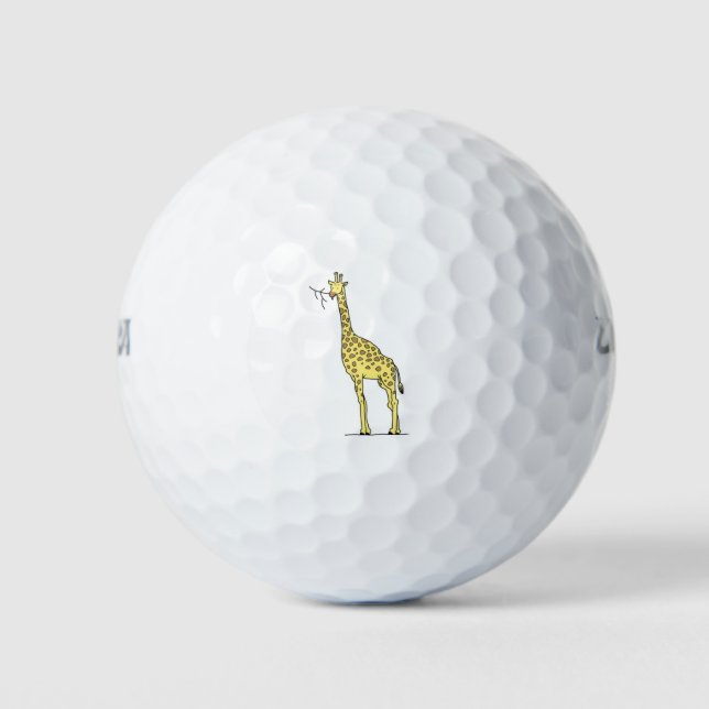 Balles De Golf girafe (Devant)