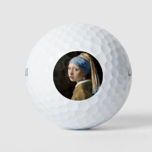 Balles De Golf Girl with a Pearl Earring Party Decorations