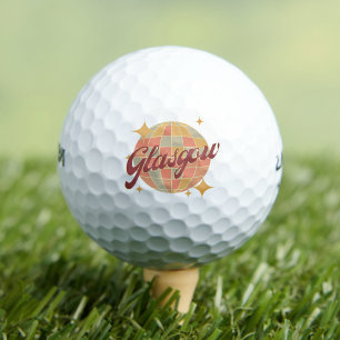 Balles De Golf Glasgow Glesga Scotland Royaume-Uni station de gol