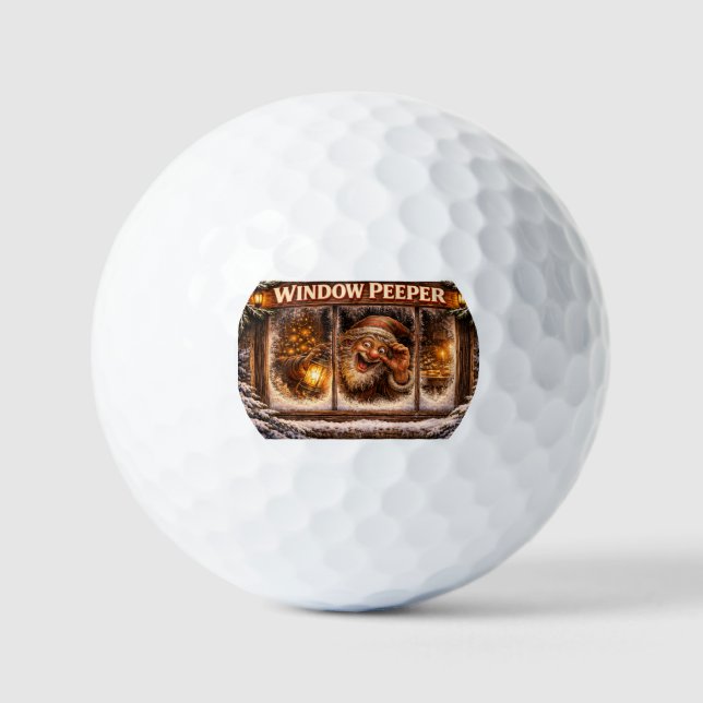Balles De Golf Glauggáfur islandais Yule Lad  (Recto)