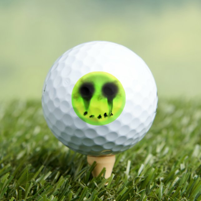 Balles De Golf Glowmoji (T-shirt Insitu)