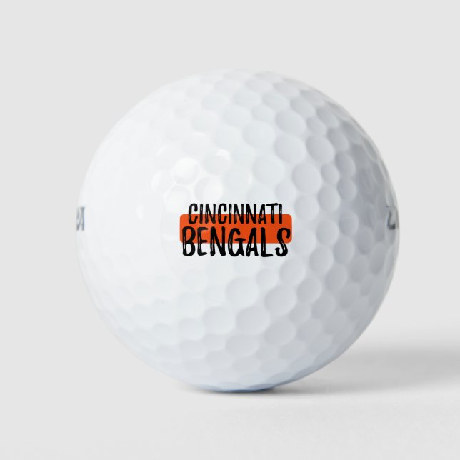 Balles De Golf Go Bengals