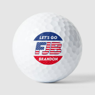 Balles De Golf Go Brandon drôle anti Biden pro trump 2024