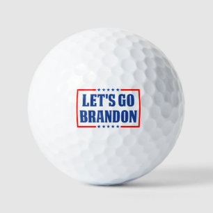 Balles De Golf Go Brandon drôle anti Biden Pro trump 2024