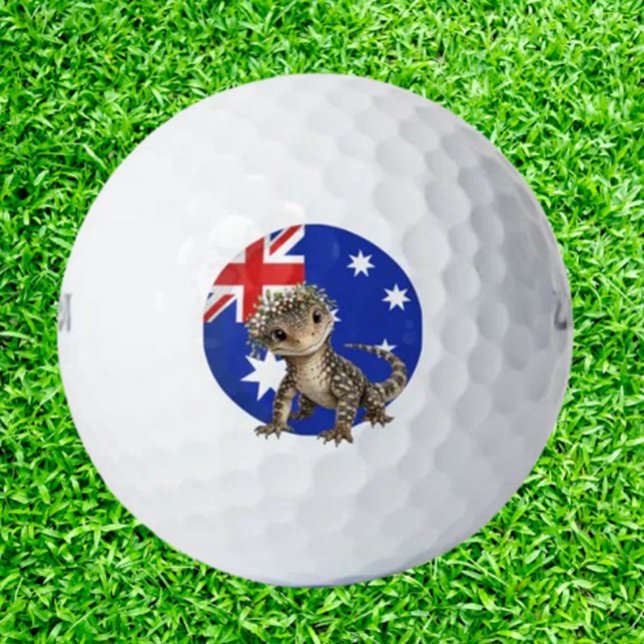 Balles De Golf goanna australien (Créateur téléchargé)