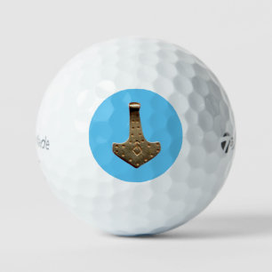 Balles De Golf Gold Thor Hammer bleu Taylor Boules de golf fabriq