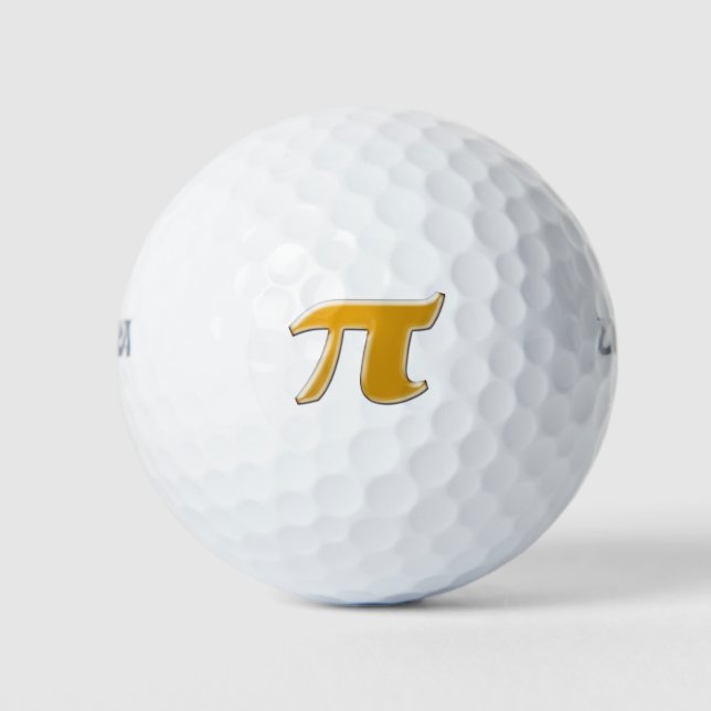 Balles De Golf Golden PI Golf Ball (Devant)