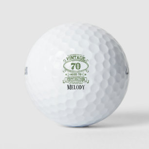 Balles De Golf Golf 70e anniversaire pour golfeur