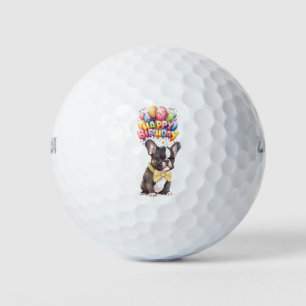 Balles De Golf Golf Anniversaire avec Bulldog