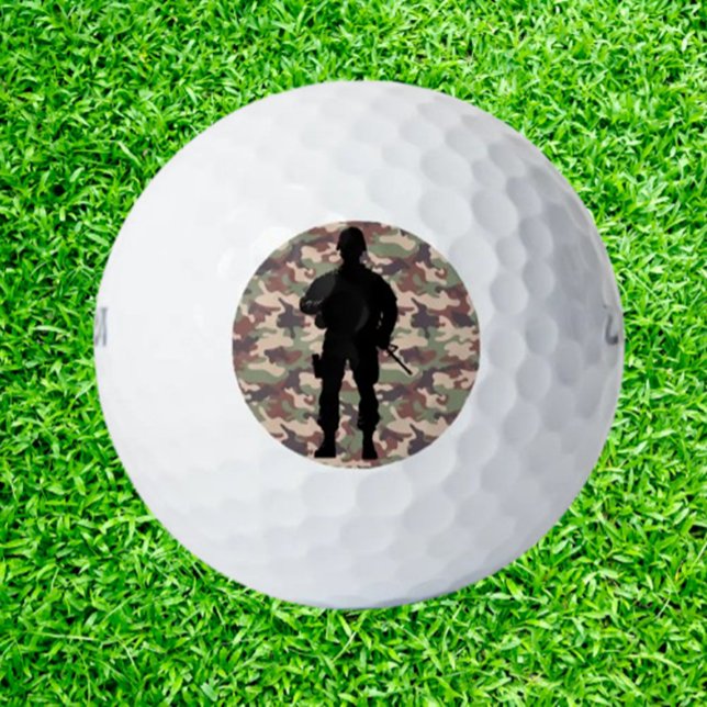 Balles De Golf Golf Ball Defense for Our Heroes (Experience the thrill of MILTARY Golf for Our Heroes! )