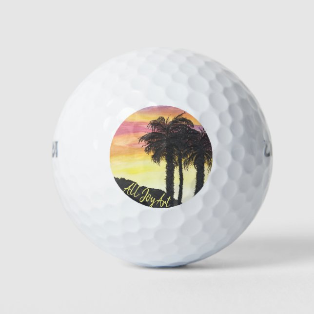 Balles De Golf Golf Balls - "Desert Dream" par All Joy Art (Devant)