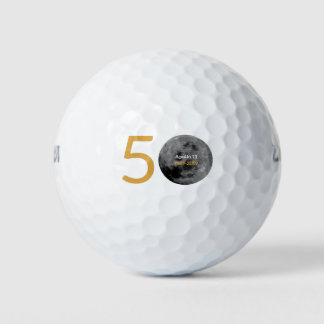 Balles De Golf Golf Balls pour le 11 50e anniversaire d'Apollo.