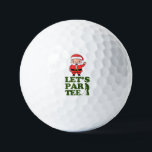 Balles De Golf Golf Christmas Par Tee avec Santa Claus Golfer<br><div class="desc">Golf Christmas Par Tee avec Santa Claus Golfer</div>