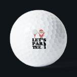 Balles De Golf Golf Christmas Par Tee avec Santa Claus Golfer<br><div class="desc">Golf Christmas Par Tee avec Santa Claus Golfer</div>