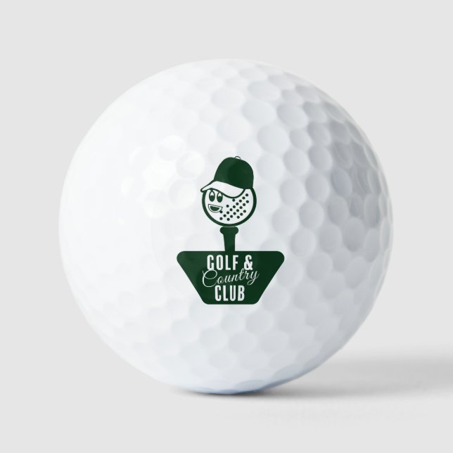 Balles De Golf Golf & Country Club (Recto)
