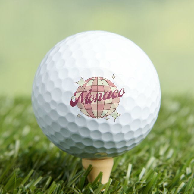 Balles De Golf Golf de Monaco cadeau de golf (Créateur téléchargé)