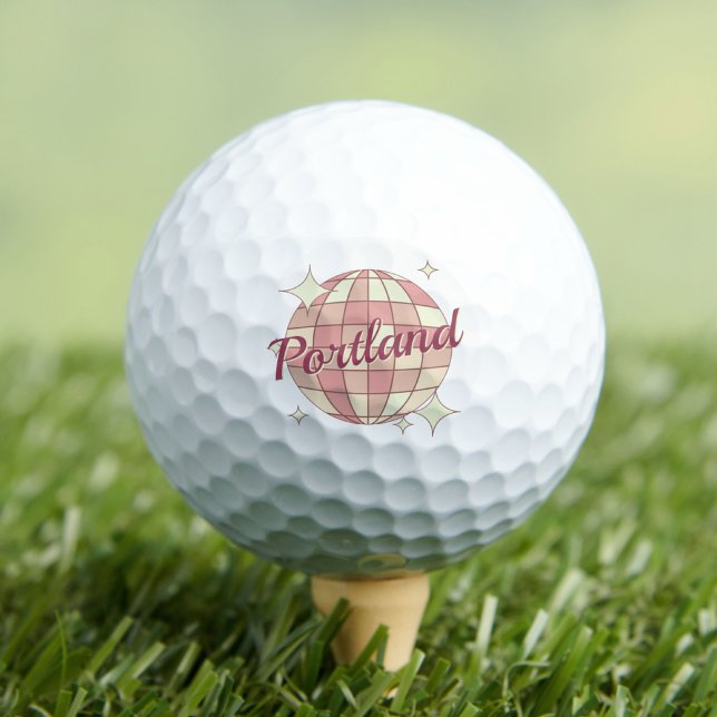 Balles De Golf Golf de Portland Oregon (Créateur téléchargé)