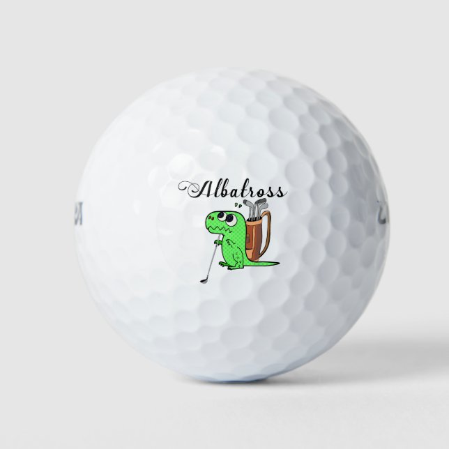 Balles De Golf Golf Dinosaur golf Albatross (Devant)