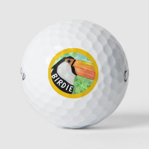Balles De Golf Golf drôle de nouveauté Birdie