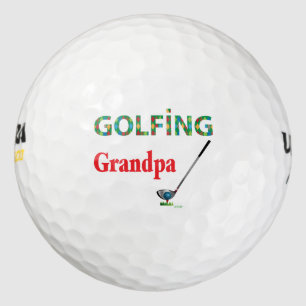 Balles De Golf GOLF - GOLFING GRANDPA, Cool