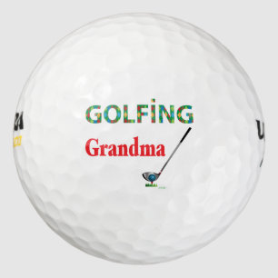 Balles De Golf GOLF - GRAND-MAMAN JOUANTE AU GOLF, cool